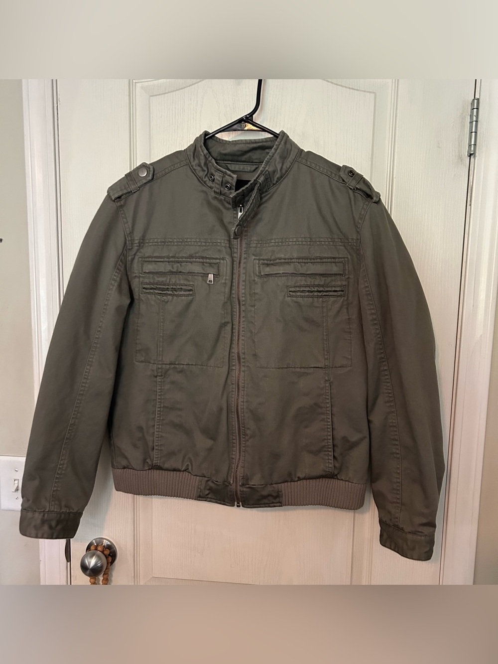 Esprit Olive Military Field Jacket